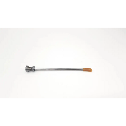 Wolf 8351.14 trocar 5.5mm a sleek metallic rod with conical silver tip and orange rubberized end cap