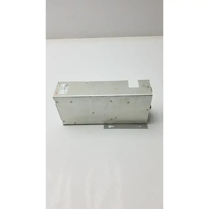 Silver metallic x power 40-52154-001 rev e power supply with mounting bracket for compatible equipment connection