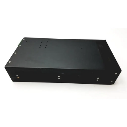 Black rectangular metal Xantrex XHR 60-10 power supply single output 60V 10A with silver screws and ventilation holes