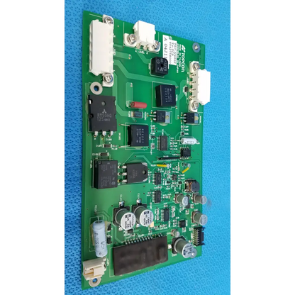 Green power circuit board with white connectors for Topcon trc-nw6sf retinal camera xe-pcb 4042758000