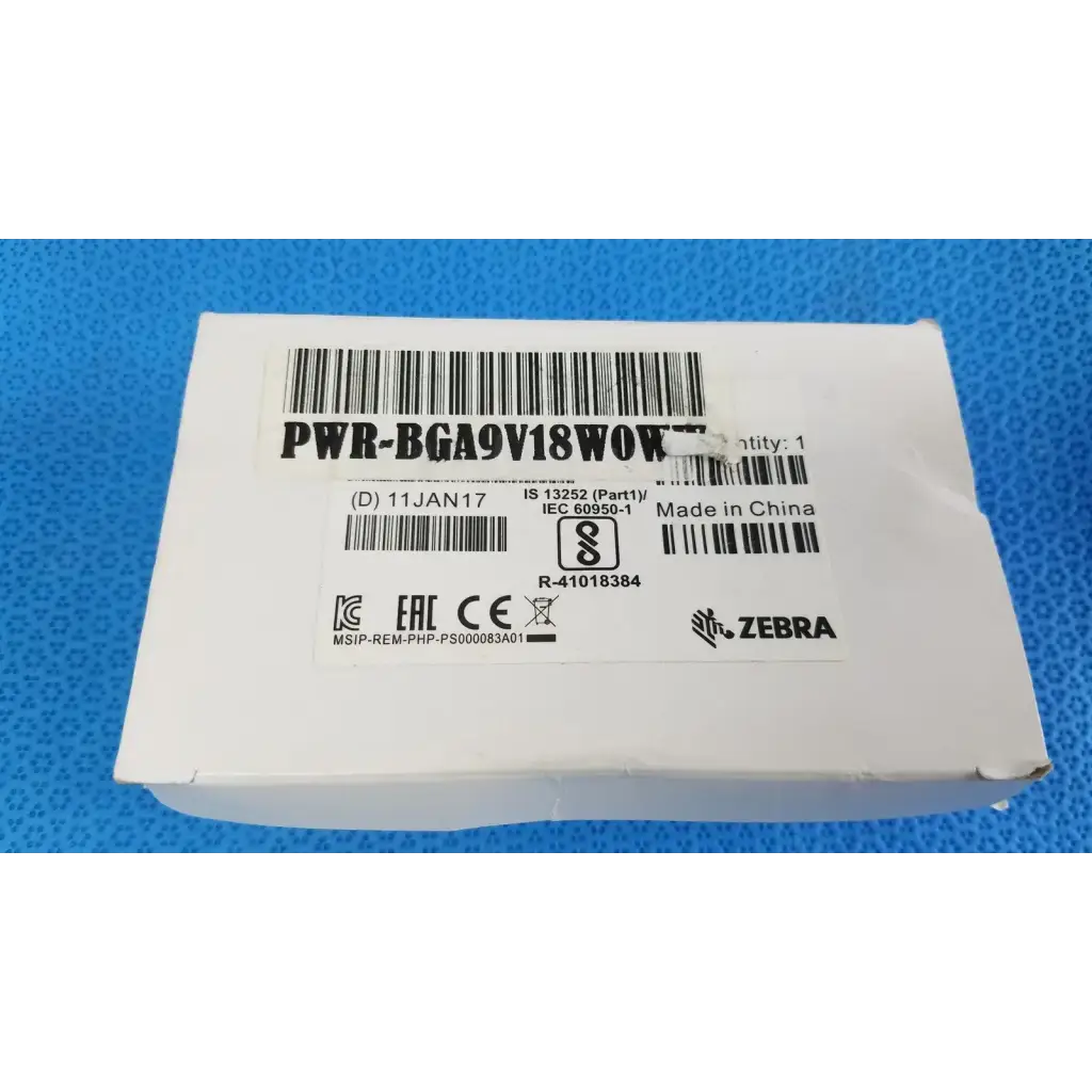Reuse Medical Zebra PWR-BGA9V18WOWW AC Power Supply Model PS000083A01 Other Medical & Lab Equipment, second-hand product photo 1