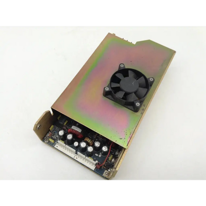 Zeiss humphrey field analyzer dc power supply 751-00611c with metallic iridescent casing and black cooling fan