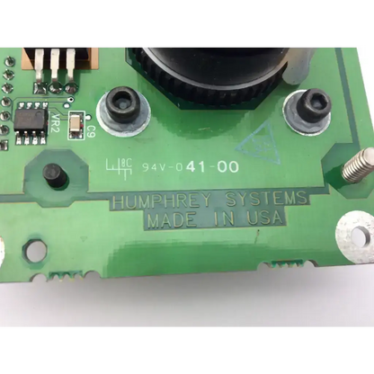 ZEISS/HUMPHREY model 740 PCBA 46340-2 HFA II Camera support