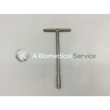 Zimmer 1131-11 compression lag screw extractor stainless steel t-handle wrench with polished finish and dual ends