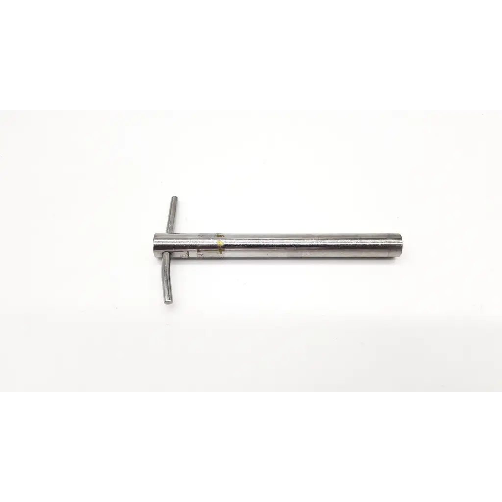 Zimmer 195-02 knowles pin wrench cannulated silver t-handle hex key wrench with polished metallic finish