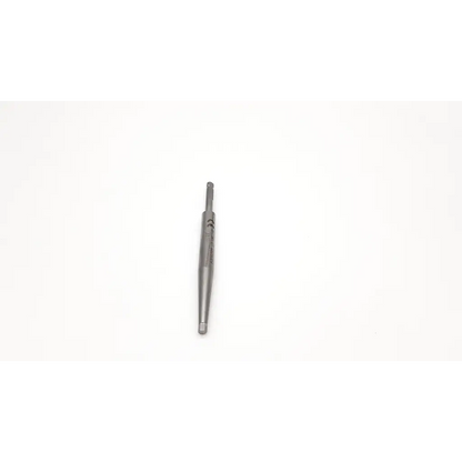 Silver metallic Zimmer 2305-17 dental handpiece with tapered body and rounded tip 5mm hex driver tool
