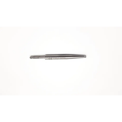 Zimmer 2305-17 sleek metallic dental hex driver with polished chrome finish and engraved markings for precise 5mm hex use