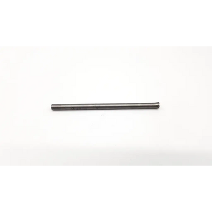 Zimmer 471-01 metallic orthopedic hollow mill with tapered multi-fluted cutting end and da54-191 engraved markings