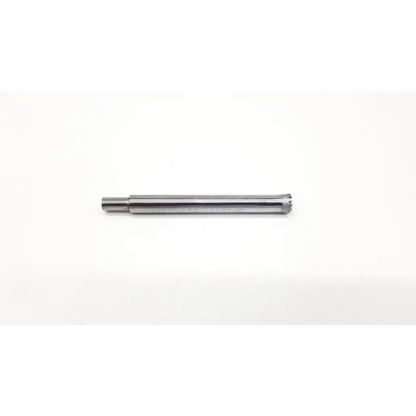 Silver metal orthopedic hollow mill Zimmer 471-03 with fluted cutting edge and threaded shaft da54-88