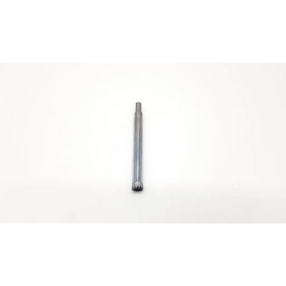 Silver-colored metal orthopedic hollow mill da54-88 with cylindrical shaft and fluted cutting tip for surgical use