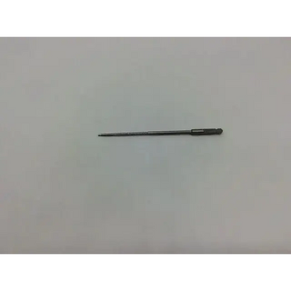 Metallic screwdriver bit with hexagonal drive and threaded shaft for zimmer 4811-100-27 tap quick-connect use