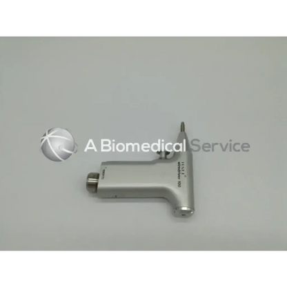 Silver surgical osteotome with textured grip and metallic tip marked ocl hammermill 17v ii for hall wiredriver pneumatic hose orthopedic use