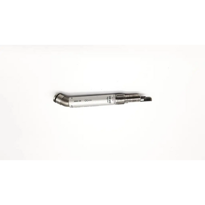 Silver metallic Zimmer Hall Micro 100 drill medical instrument with engraved markings for precise dental use