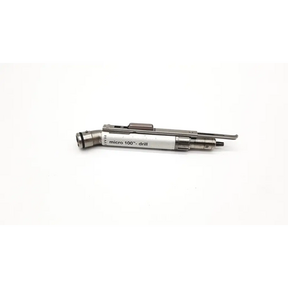 Zimmer Hall Micro 100 drill medical instrument in silver and white with metallic components for precise surgical use
