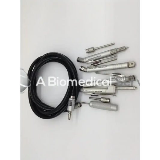 Zimmer Linvatec Hall Micro 100 Pneumatic Set w/ Air Hose &