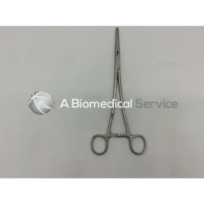 Zsi z16075gy straight stainless steel surgical forceps with polished finish and precision-engineered jaws