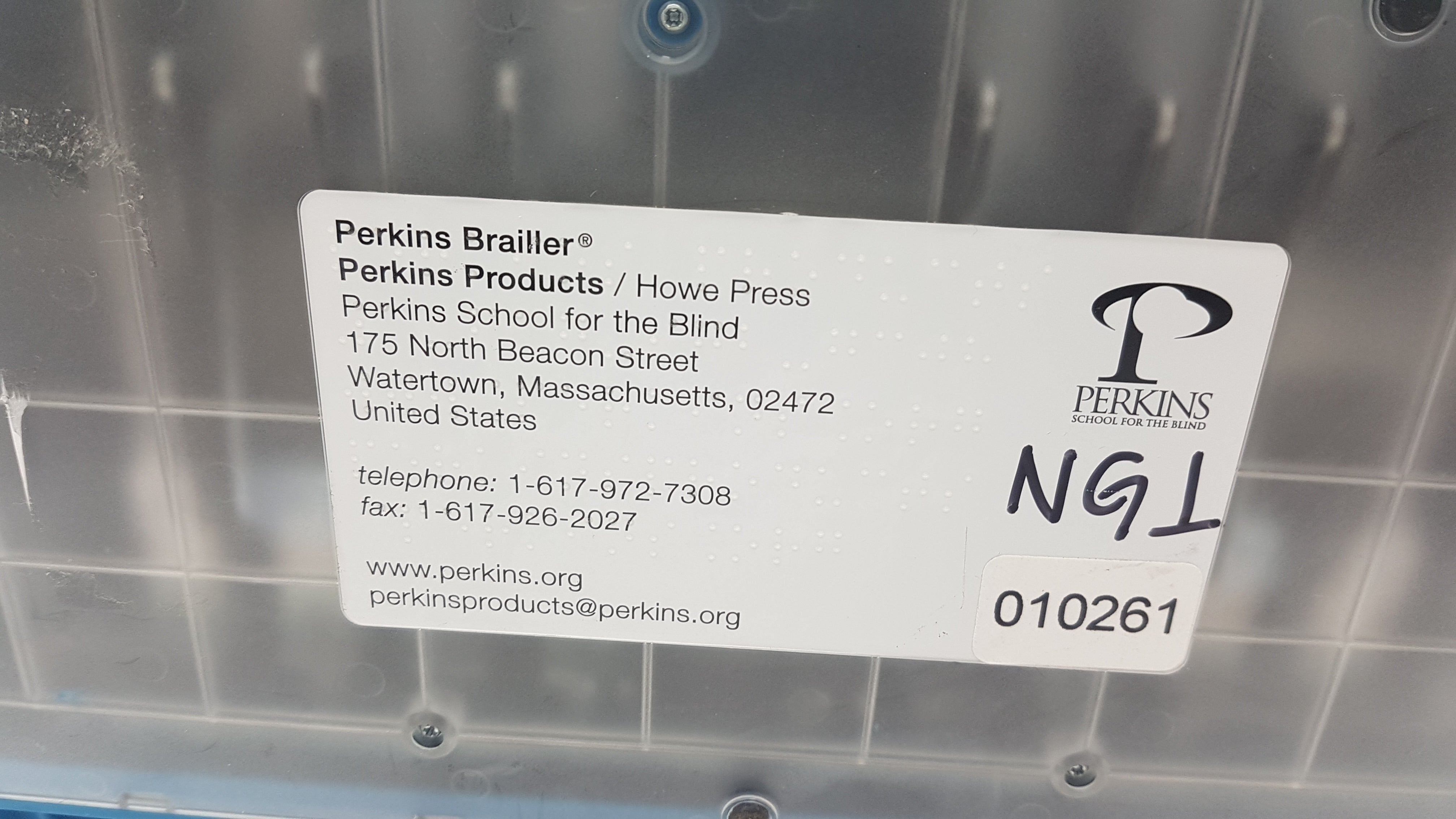 Load image into Gallery viewer, A Biomedical Service Perkins Brailler APH Next Generation  010261 605.00