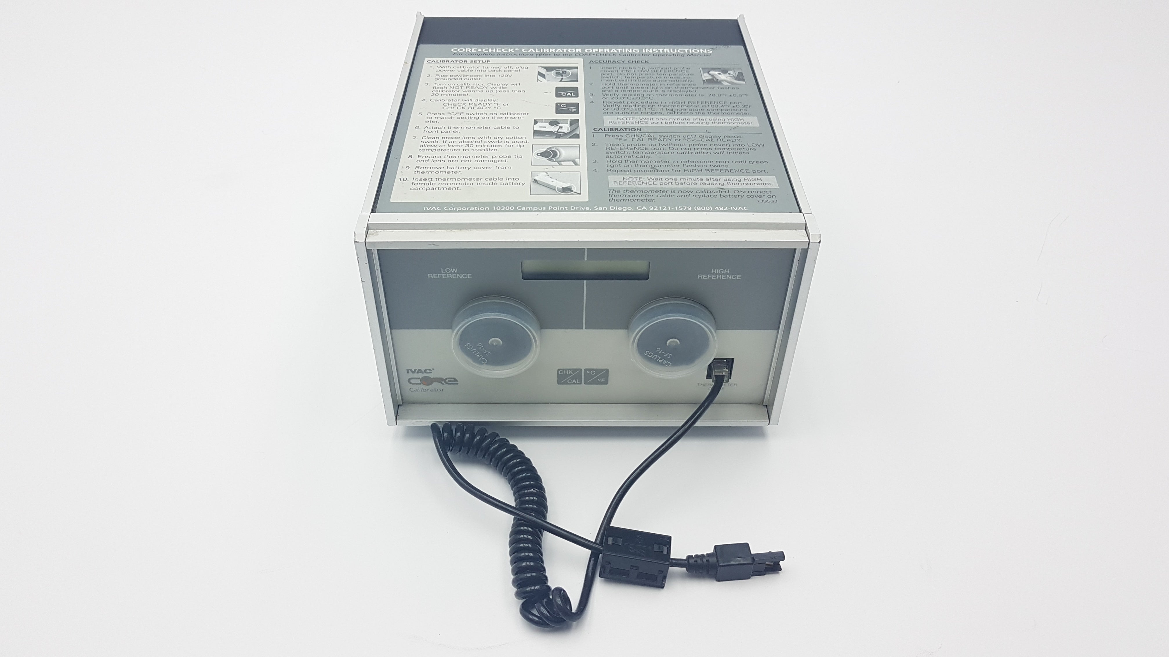 Load image into Gallery viewer, A Biomedical Service Ivac Core Calibrator 900 70.00