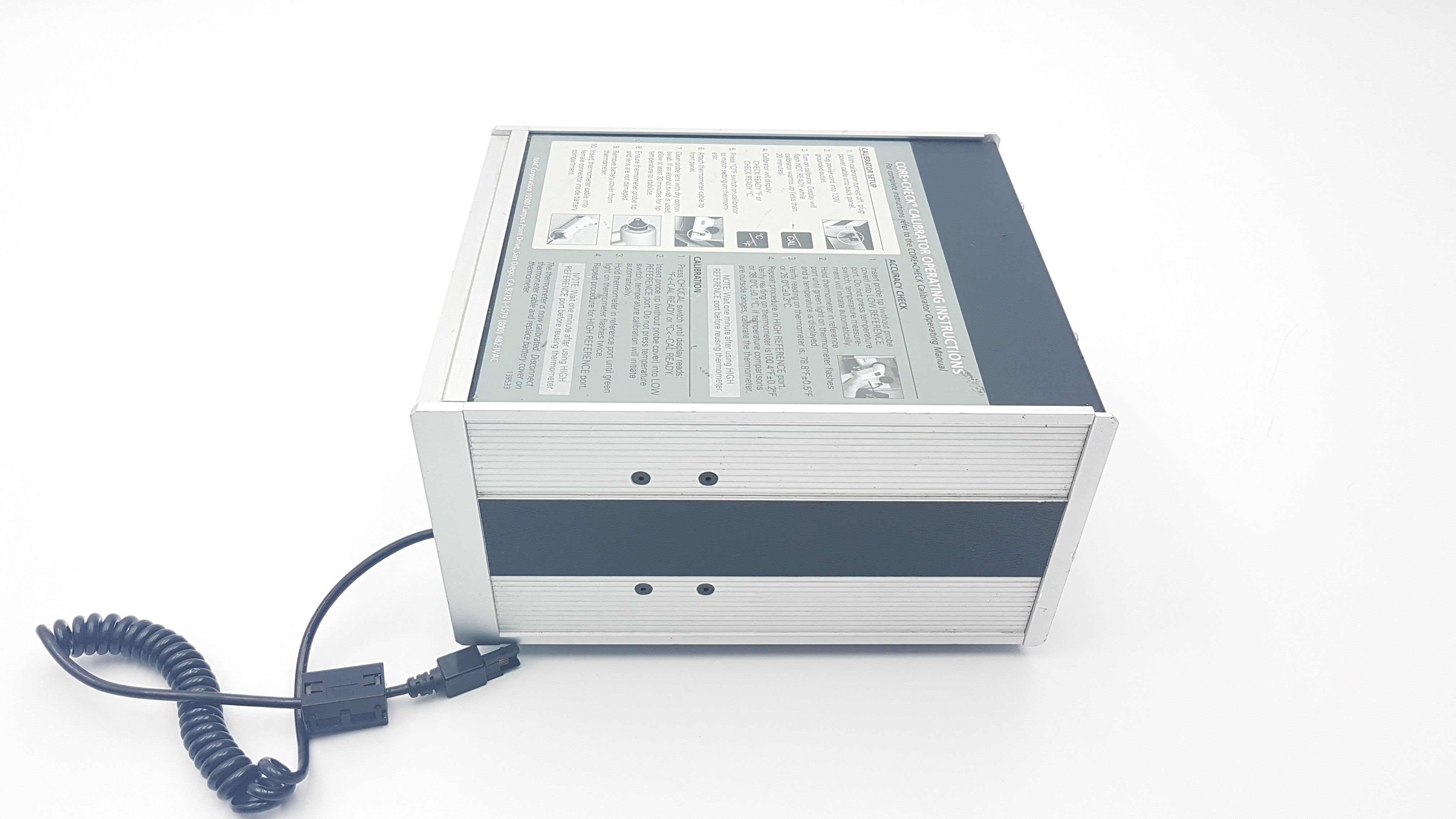 Load image into Gallery viewer, A Biomedical Service Ivac Core Calibrator 900 70.00