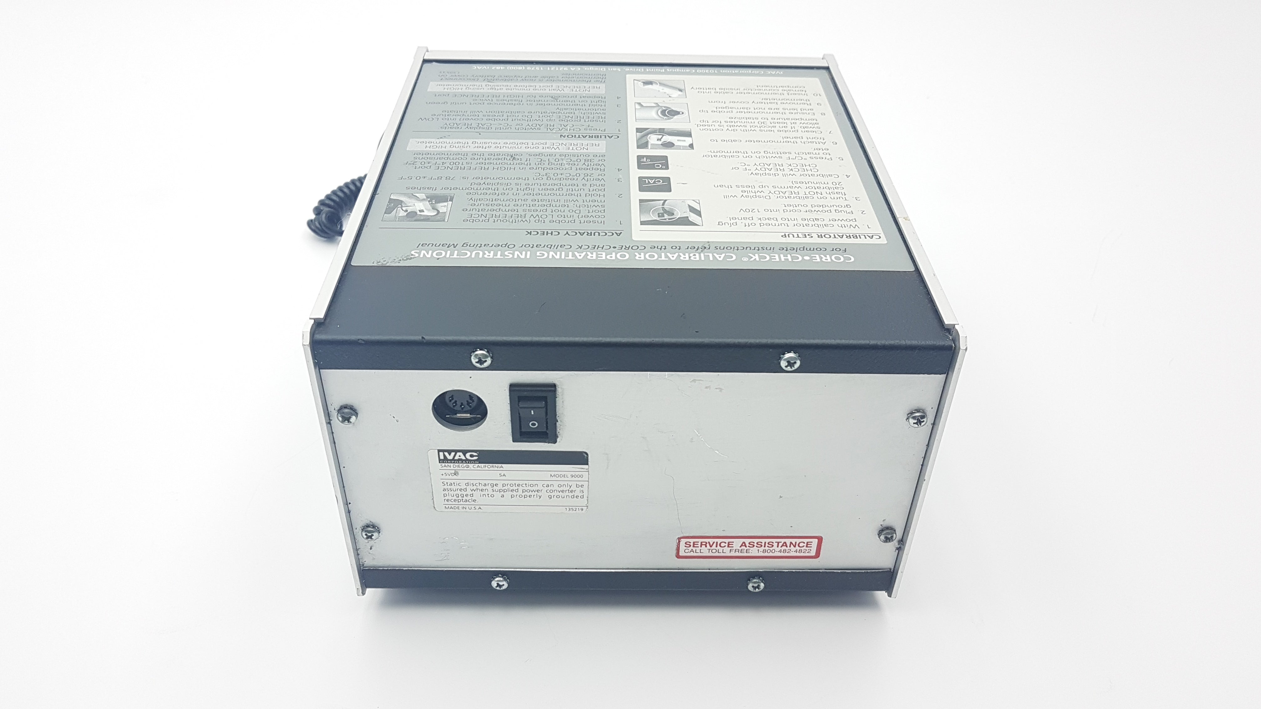 Load image into Gallery viewer, A Biomedical Service Ivac Core Calibrator 900 70.00
