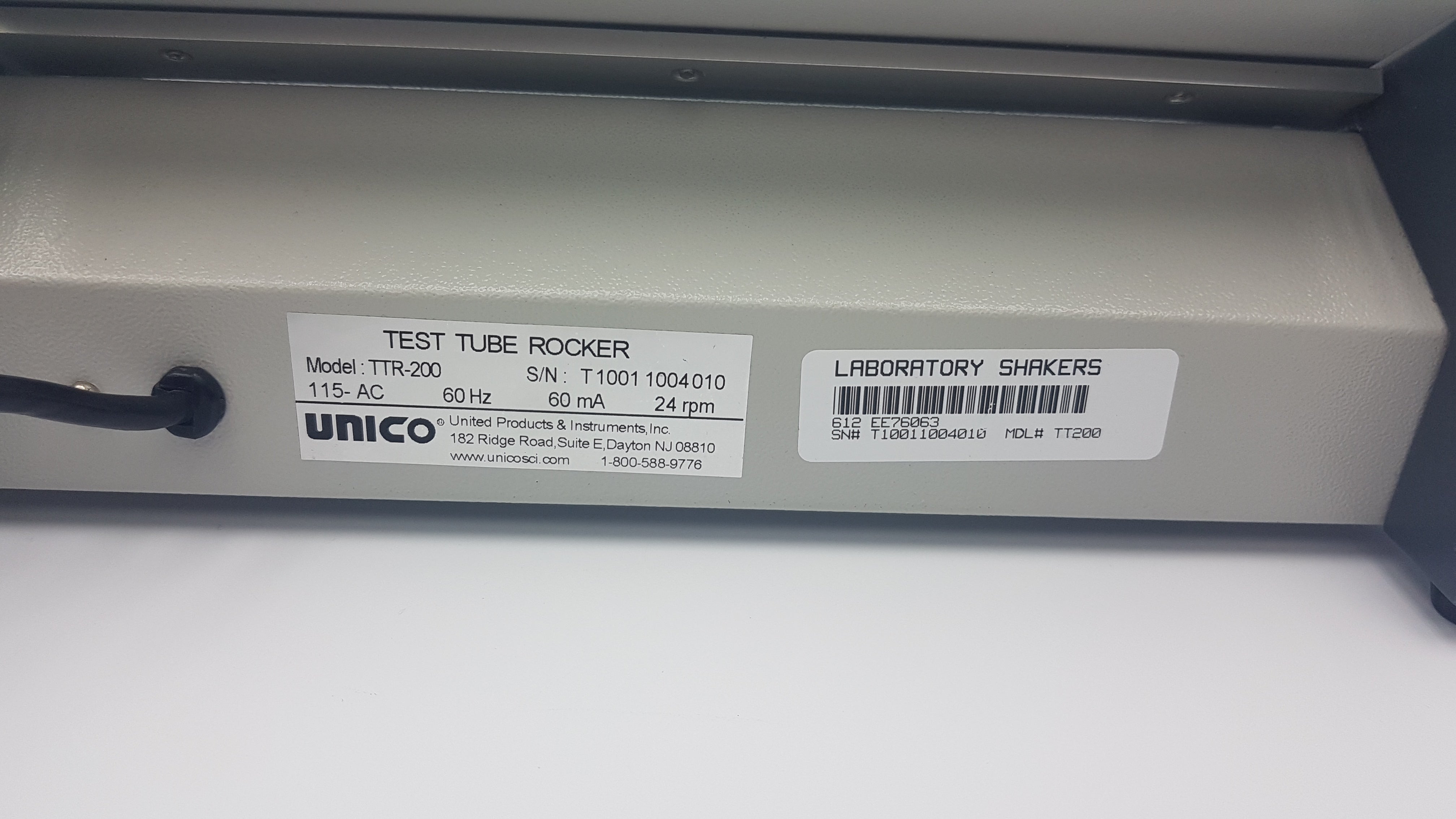 Load image into Gallery viewer, A Biomedical Service Unico Test Tube Rocker TTR-200 355.00