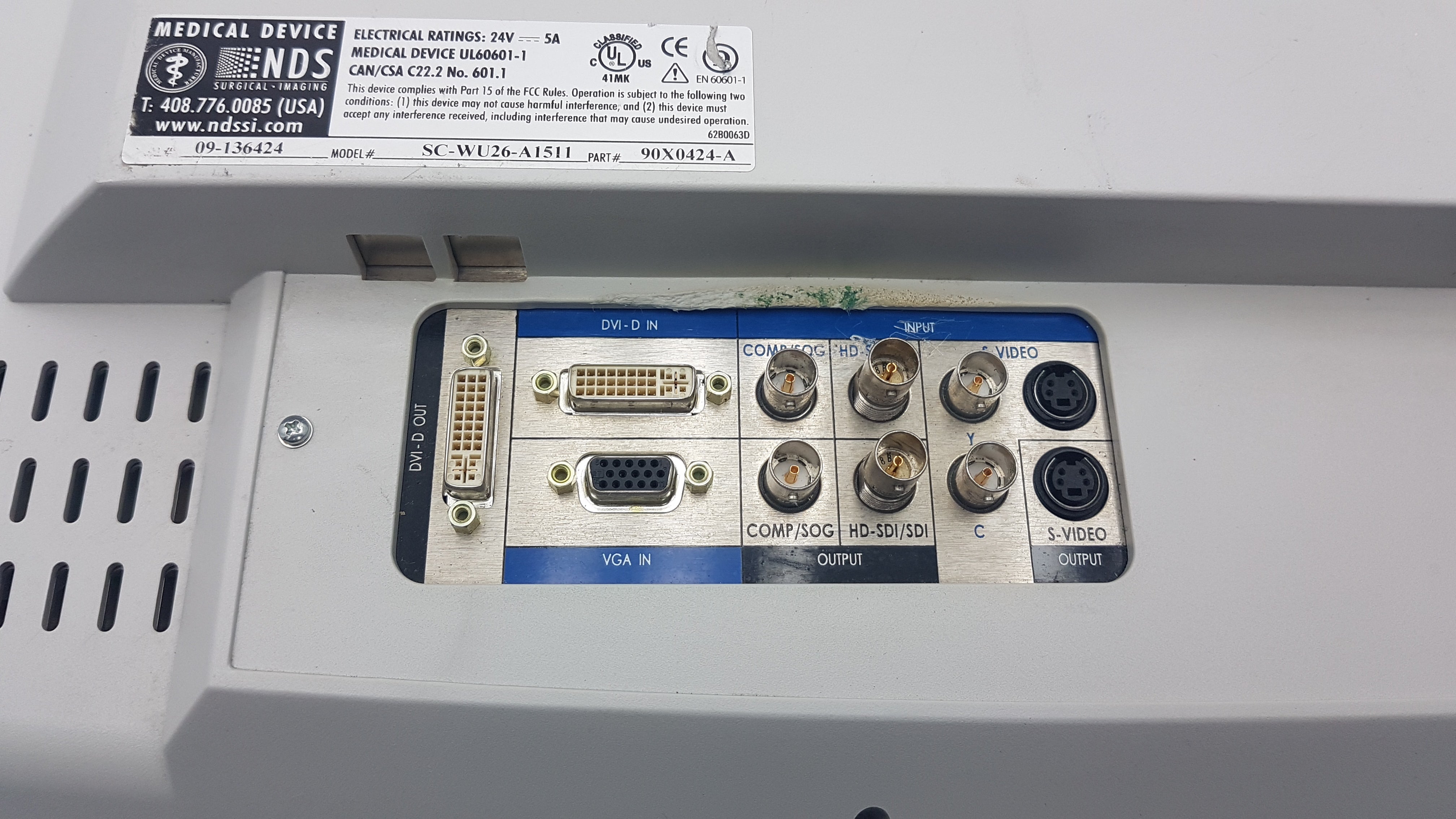 Load image into Gallery viewer, A Biomedical Service NDS Radiance SC-WU26-A1511 HD Monitor 1430.00