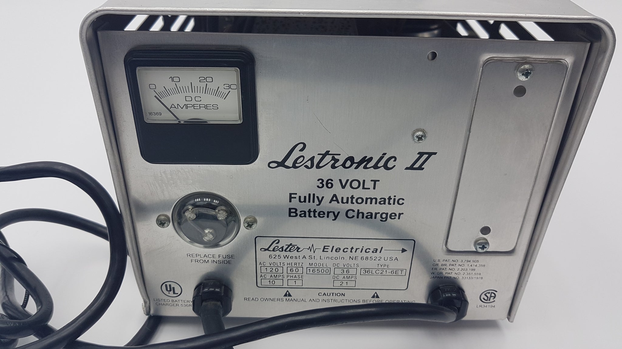 Lester Electrical Lestronic II Fully Automatic Battery Charger 16500 A Biomedical Service