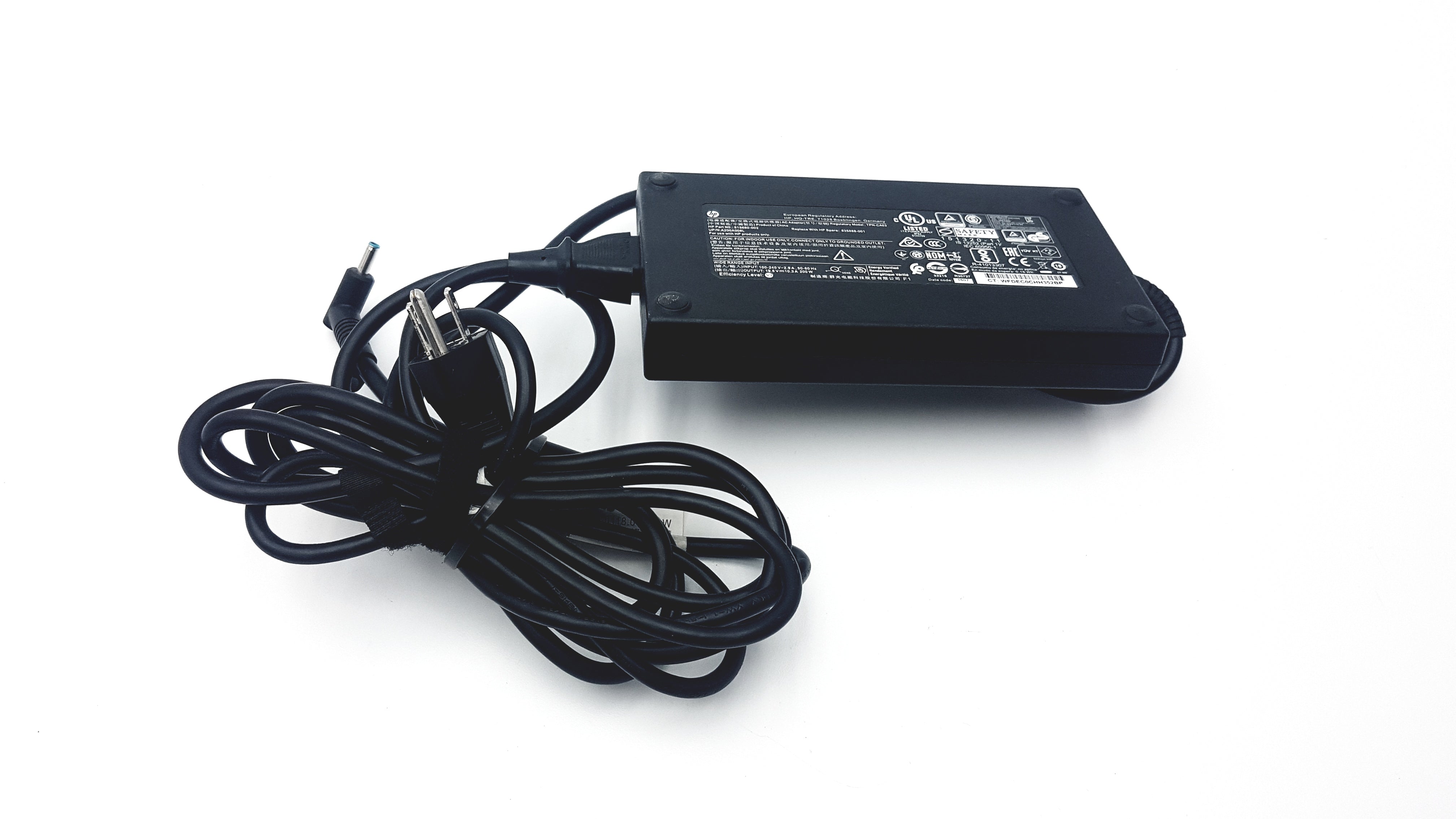 HP TPN-CA03 AC Adapter 19.5V 200W-Blue Tip