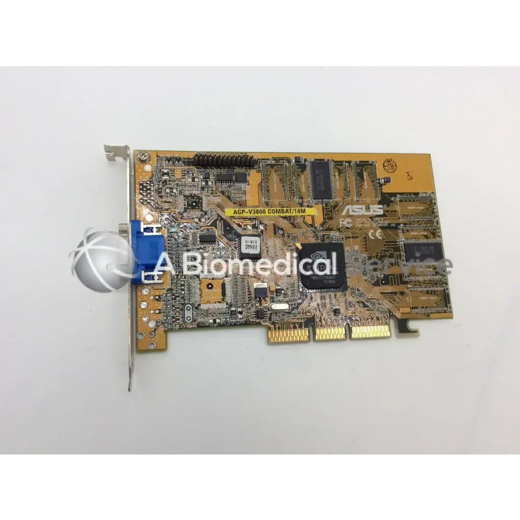 Load image into Gallery viewer, A Biomedical Service AGP Videocard - ASUS AGP-V3800/16M - nVidia Riva TNT - 16Mb 