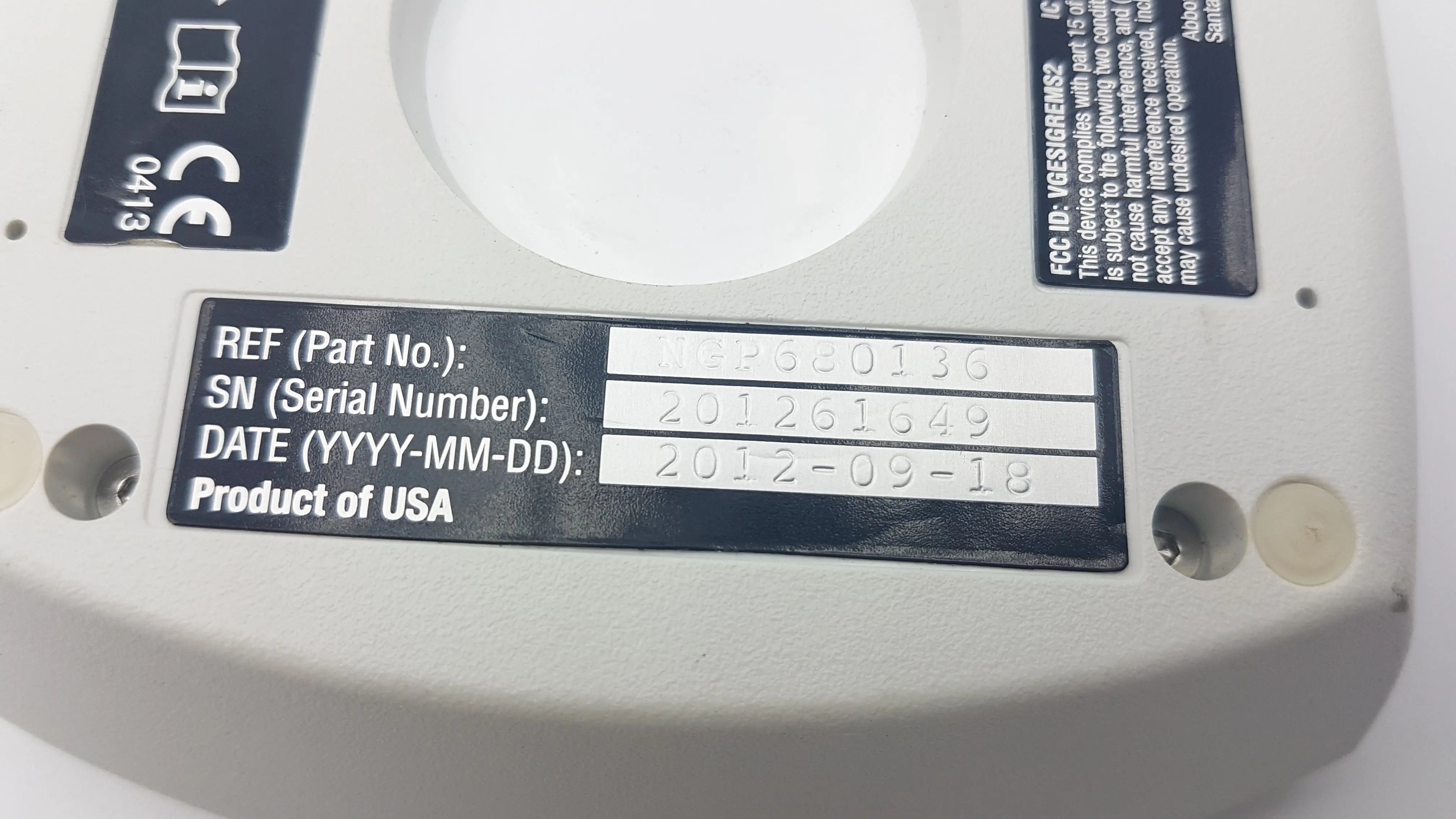 Load image into Gallery viewer, A Biomedical Service Abbott Medical Optics Whitestar Signature Phaco Unit Remote  NGP680136 590.00