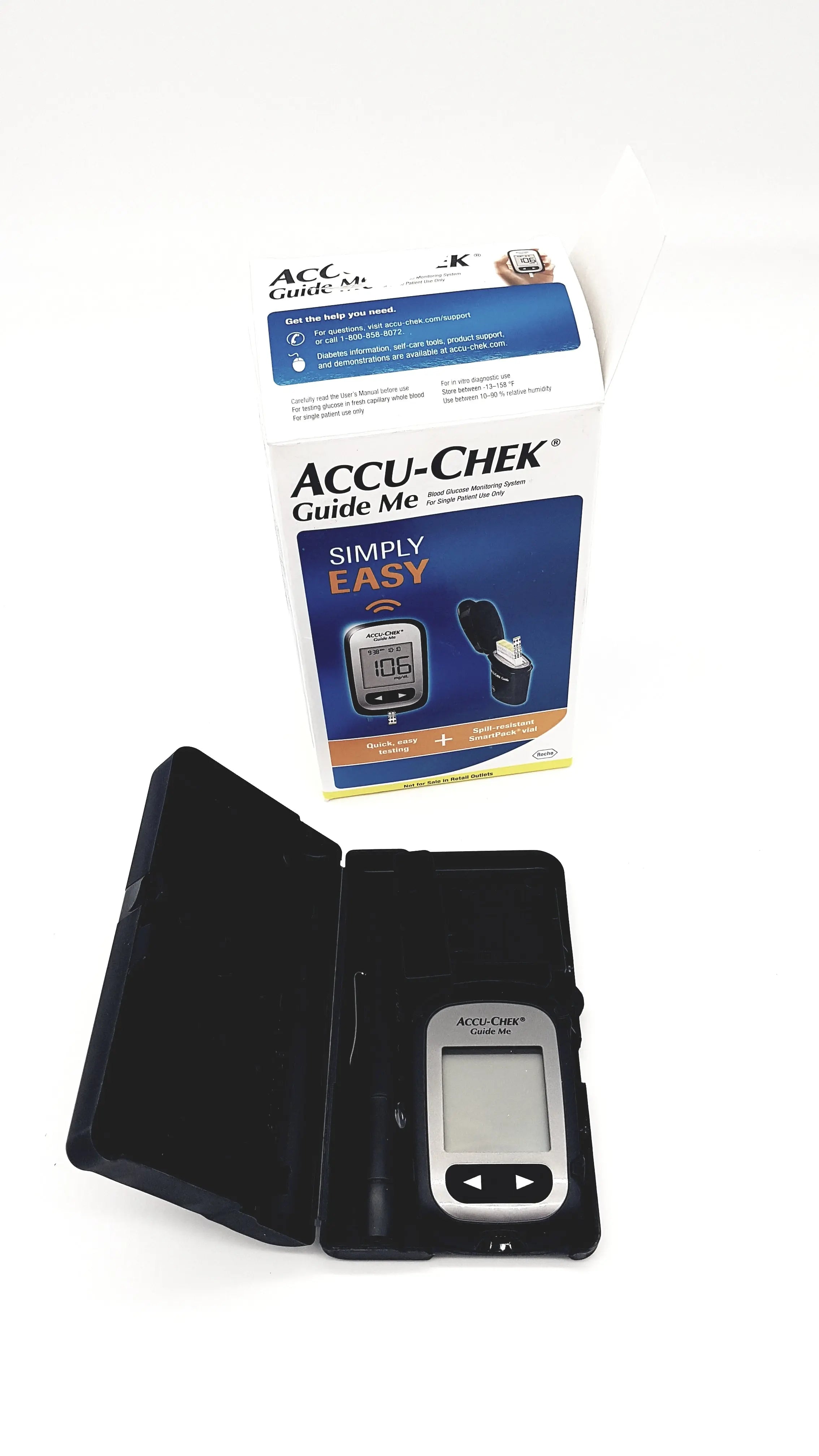 Accu-Chek Guide Me Blood Glucose Meter Testing Device – A Biomedical Service