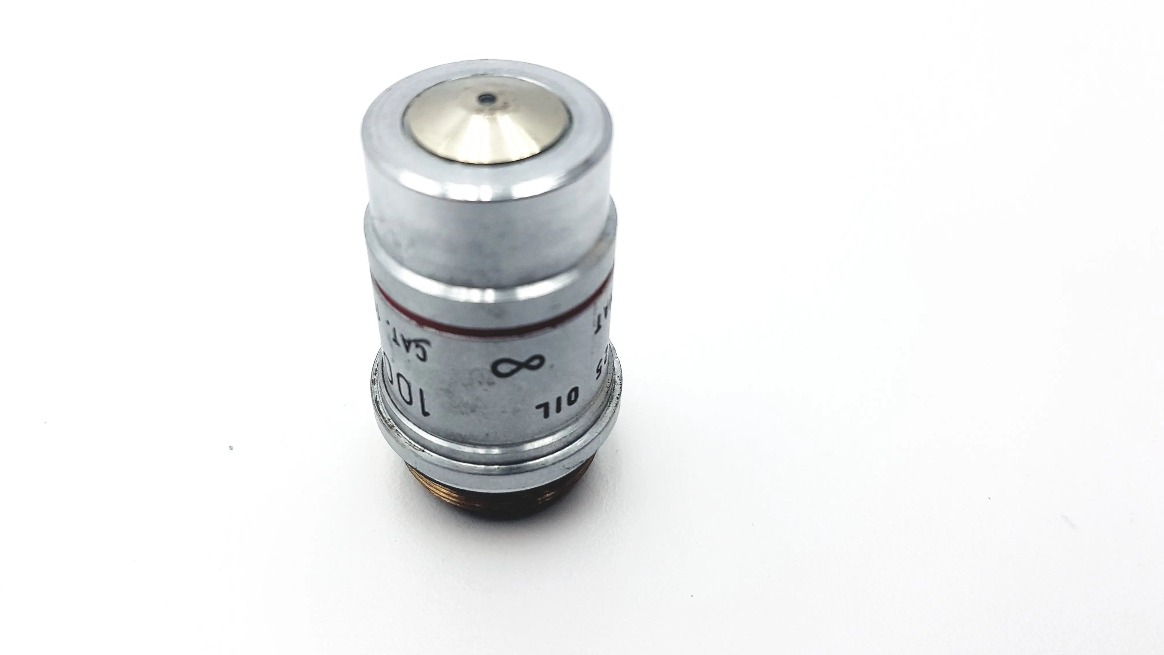 Load image into Gallery viewer, A Biomedical Service Achromat 100/1.25 CAT 1079 Microscope Objective Lense 55.00