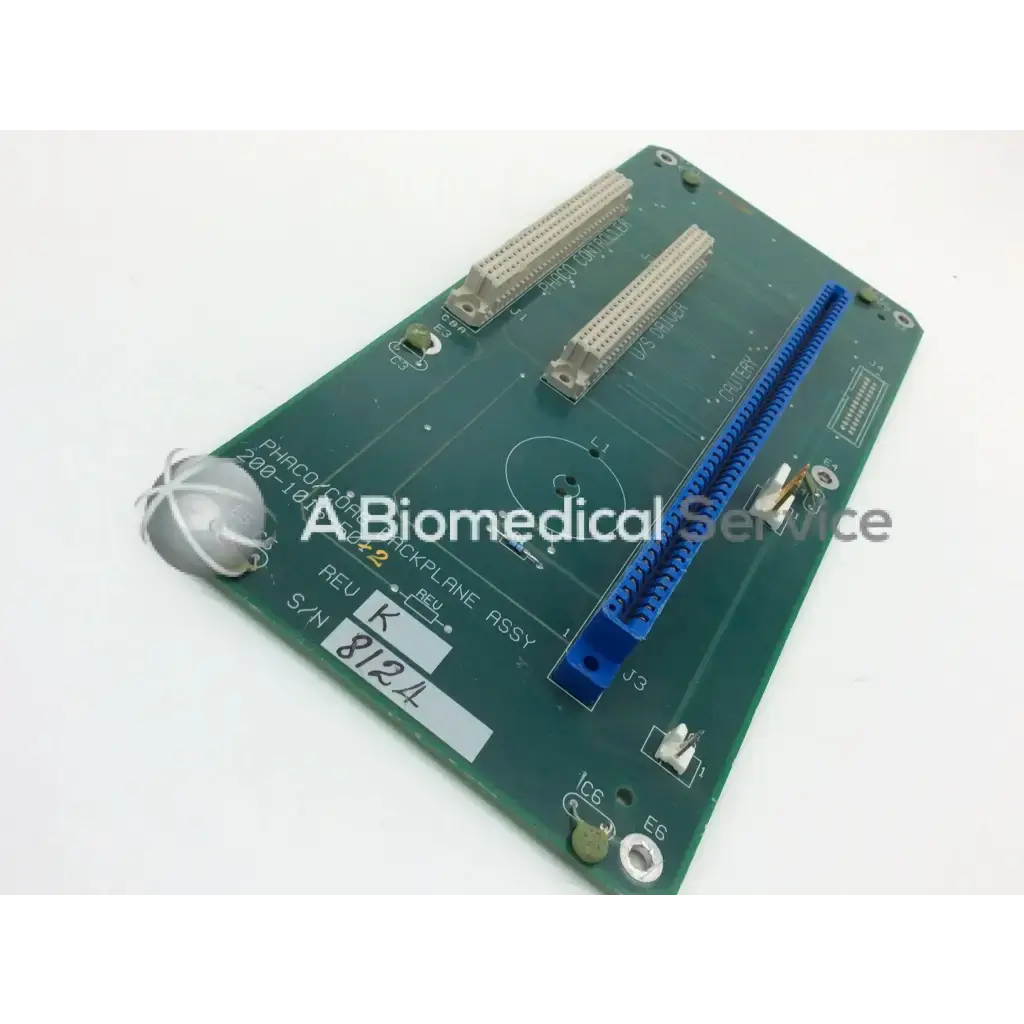 Load image into Gallery viewer, A Biomedical Service Alcon Accurus 200-1016-5012 Rev T Phaco Coag Backplane Assembly Board 
