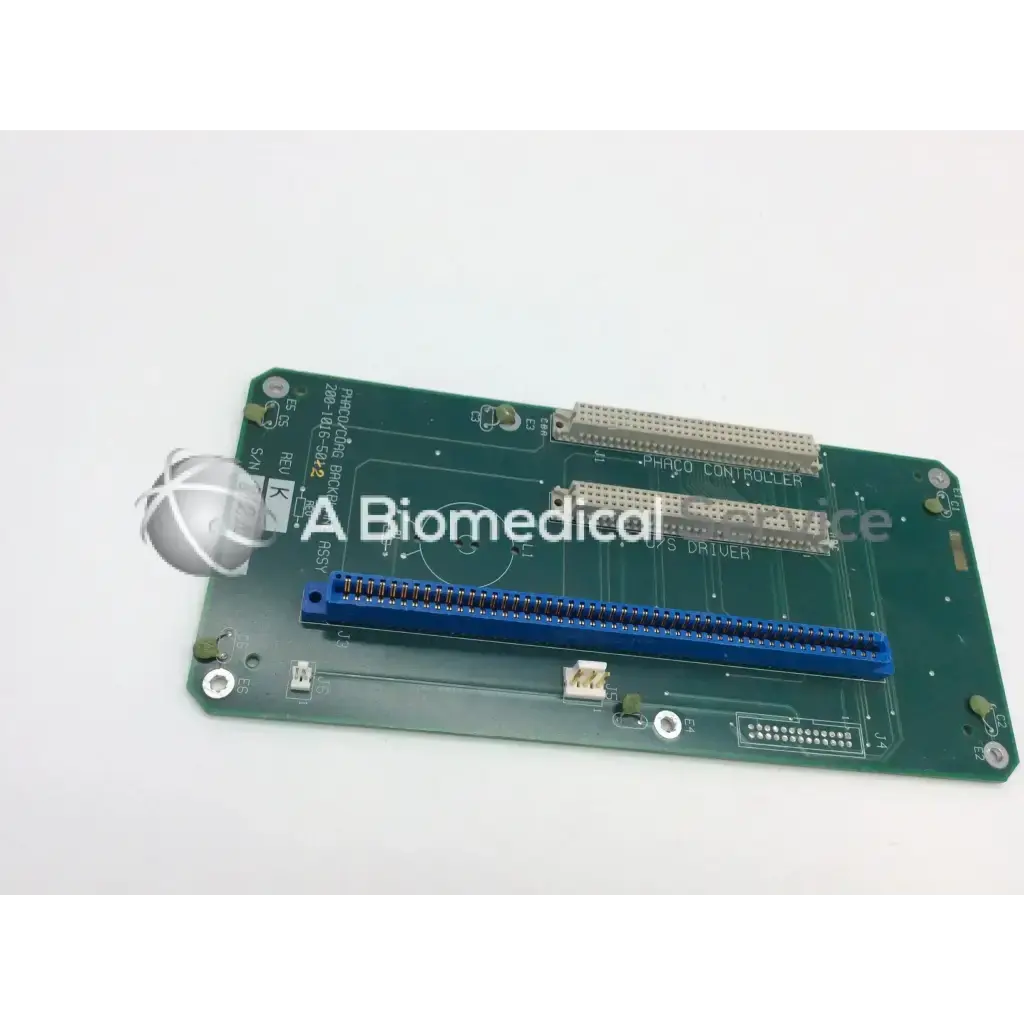 Load image into Gallery viewer, A Biomedical Service Alcon Accurus 200-1016-5012 Rev T Phaco Coag Backplane Assembly Board 