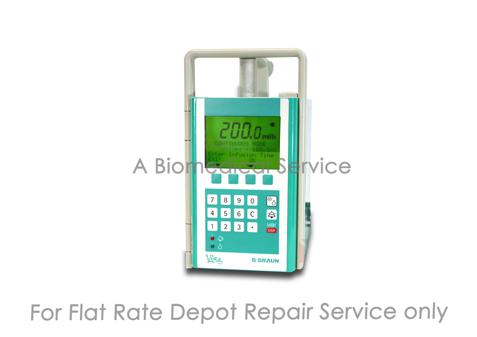 B. Braun Vista Basic Infusion Pump Repair Service B Braun