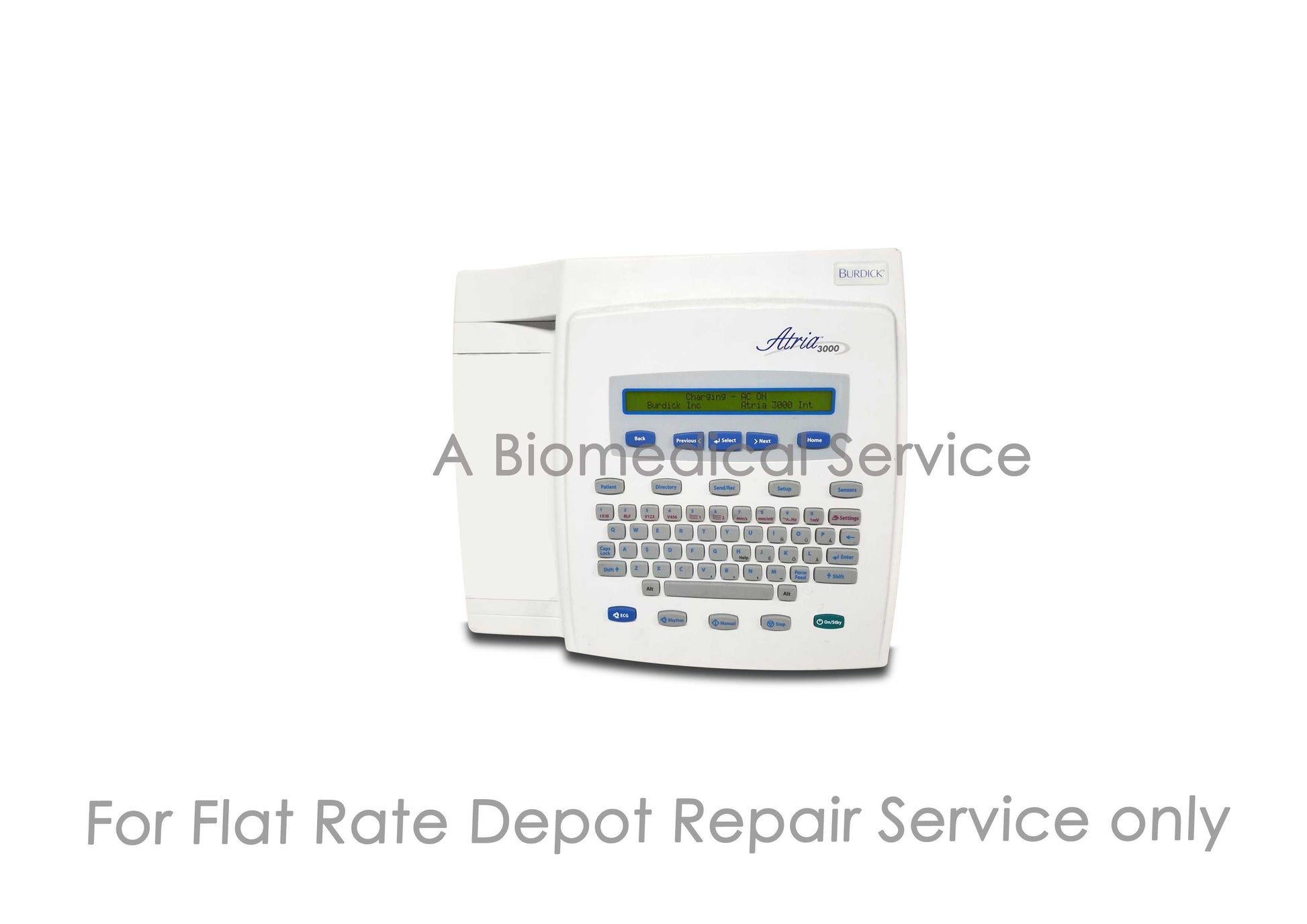 Burdick Atria 3000 Repair Service Burdick