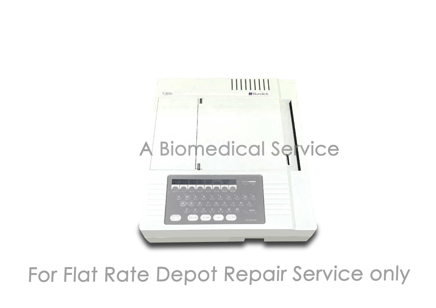 Burdick E350i EKG Repair Service Burdick