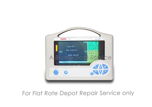 Casmed 750 etcO2 Vital Signs Monitor Repair Service Casmed