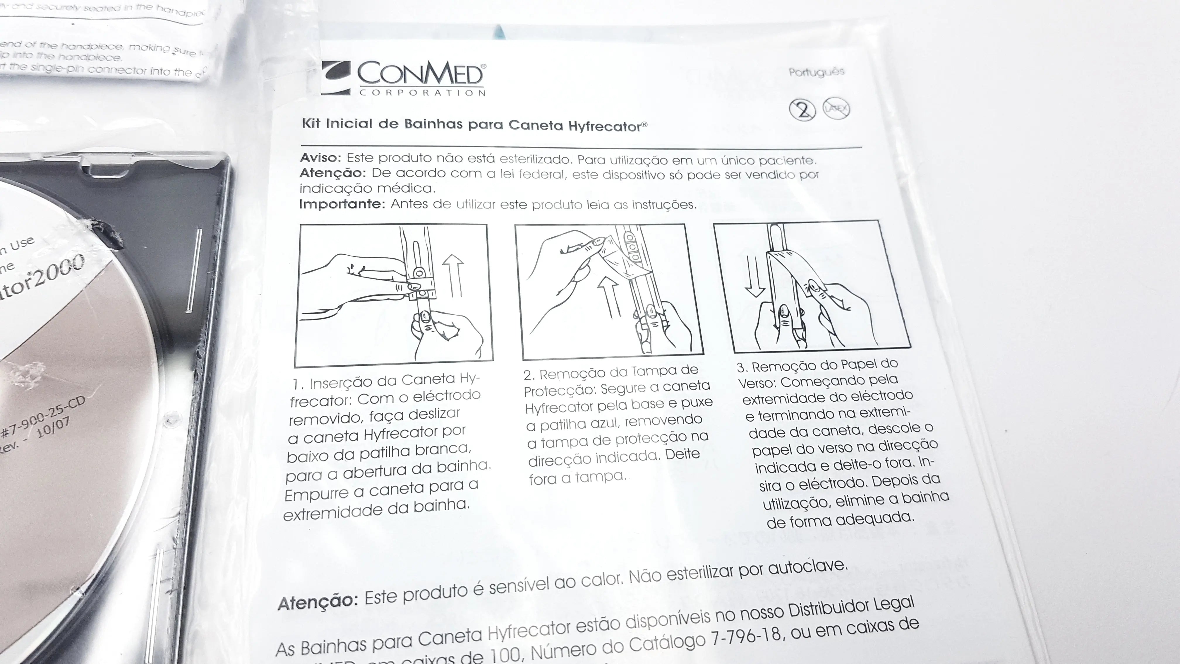 Load image into Gallery viewer, A Biomedical Service Conmed Hyfrecator 2000  7-900-115 Desiccator Unit with Push Pencil Handpiece 7-900-5 and Disposable Hyfrecator Tips Sharp and Blunt 2200.00