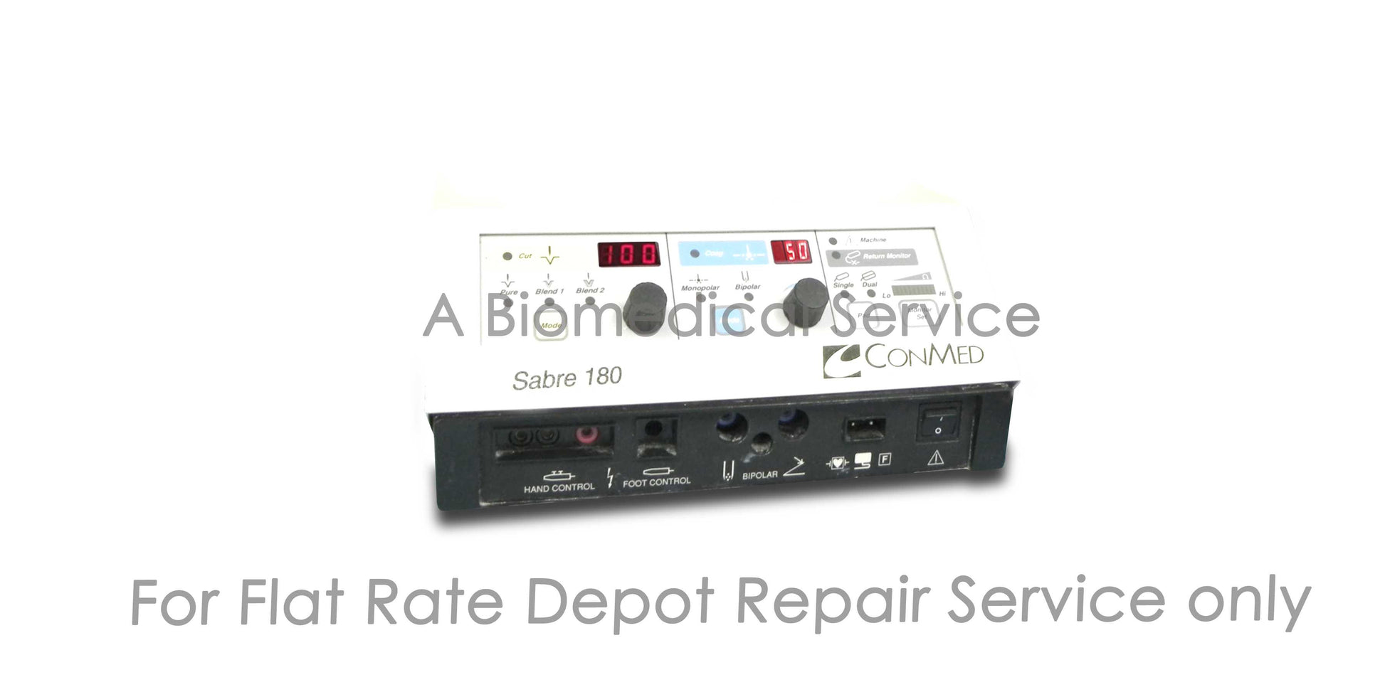 Conmed Sabre 180 Repair Service Conmed