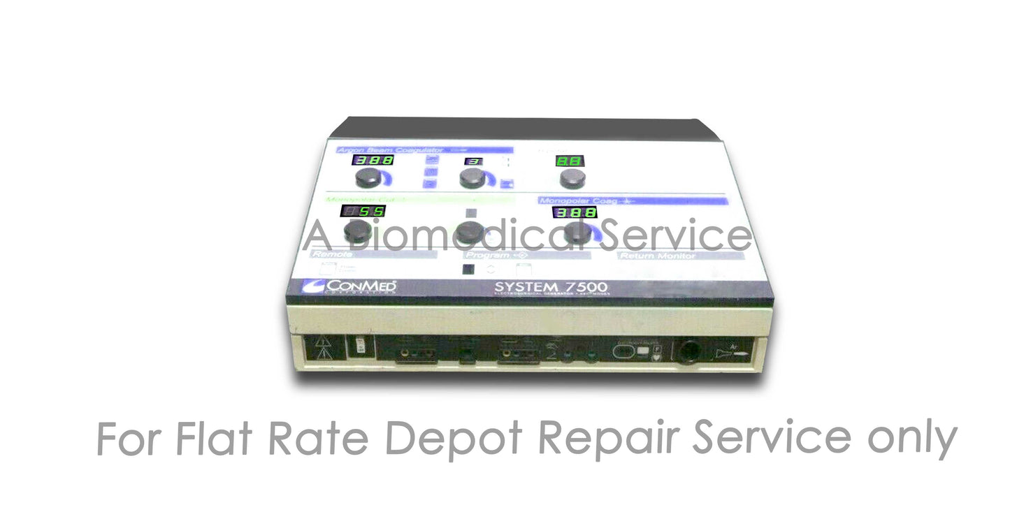 Conmed System 7500 Repair Service Conmed