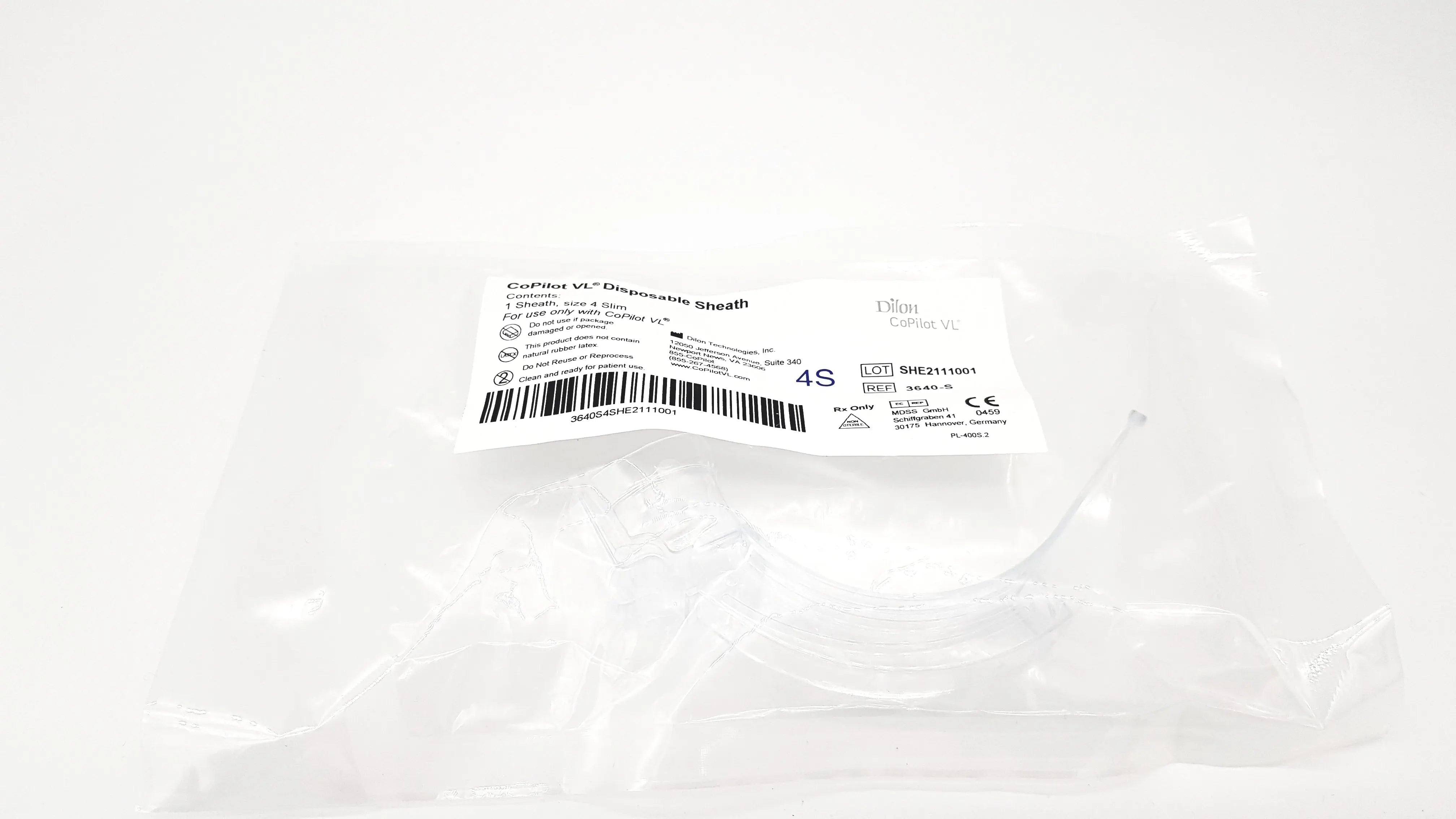 Load image into Gallery viewer, A Biomedical Service DILON COPILOT VL DISPOSABLE SHEATH SIZE 4 