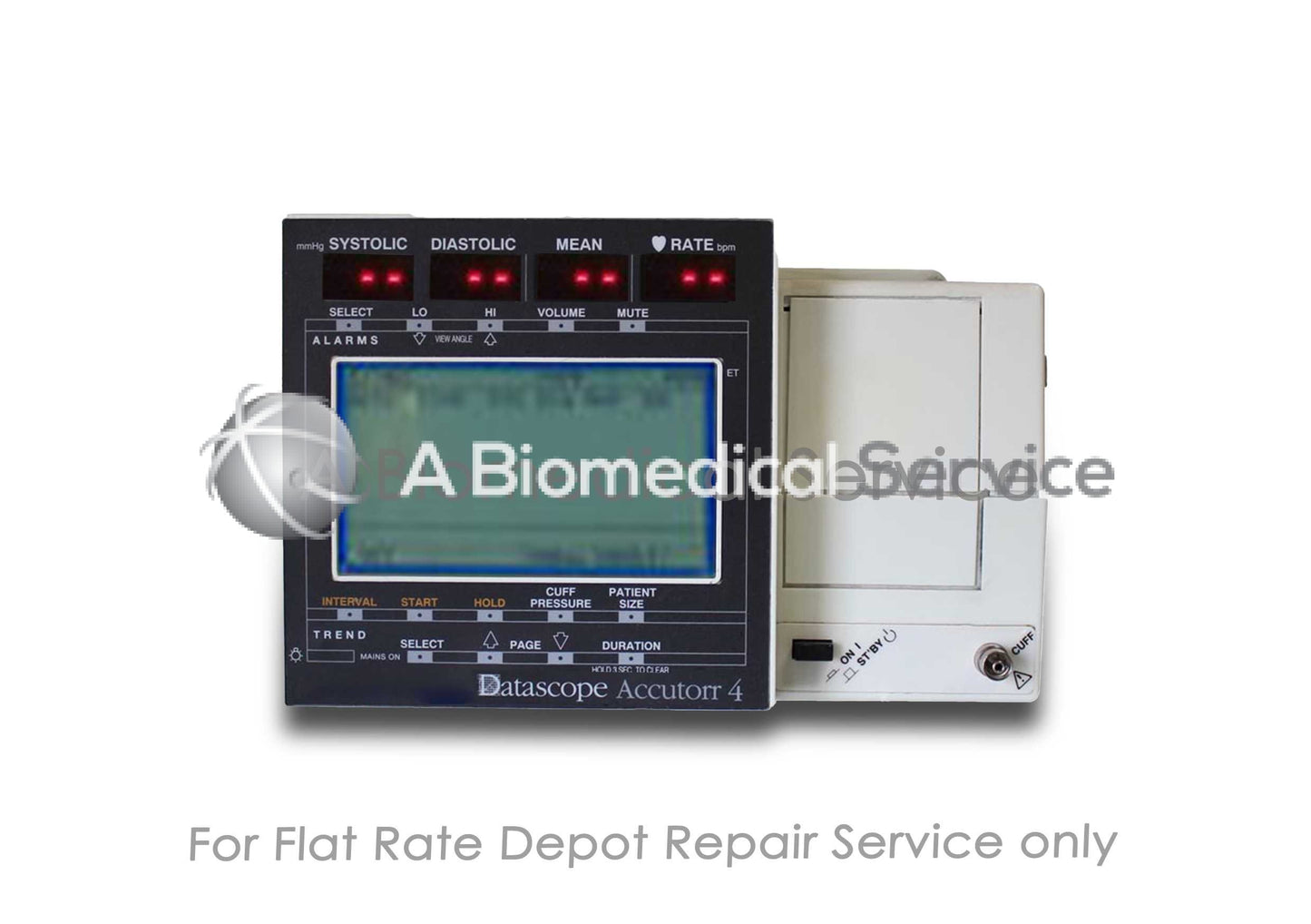 Datascope Accutorr 4 Patient Monitor Repair Service Datascope