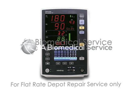 Datascope Accutorr V Vital Signs Patient Monitor Repair Service Datascope