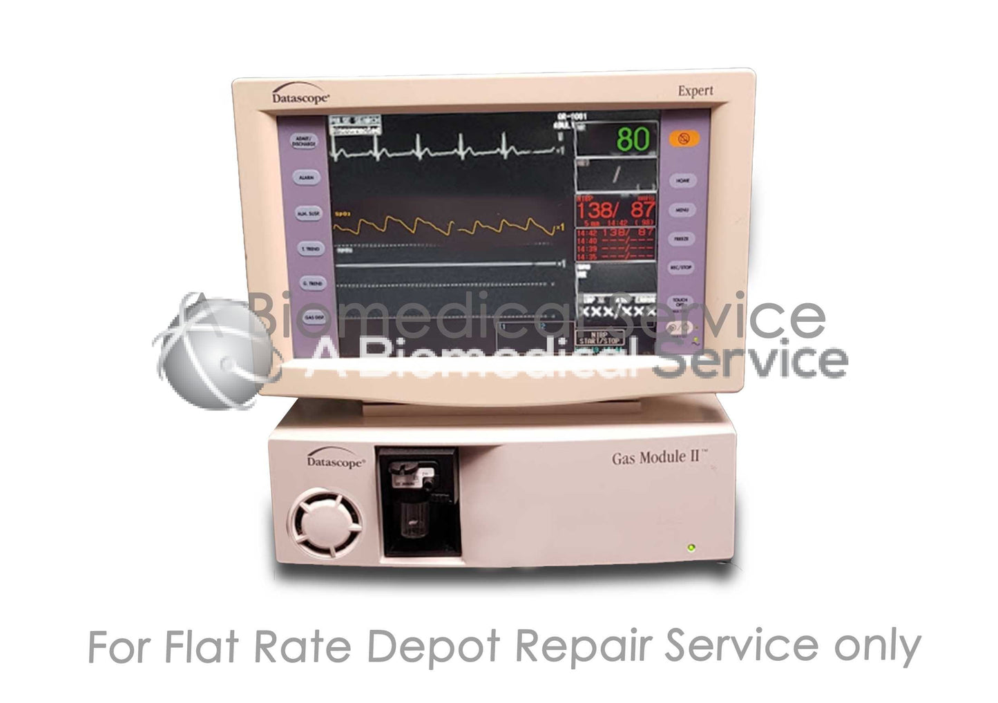 Datascope Expert DS-5300W ECG Multi Parameter Monitor Repair Service Datascope