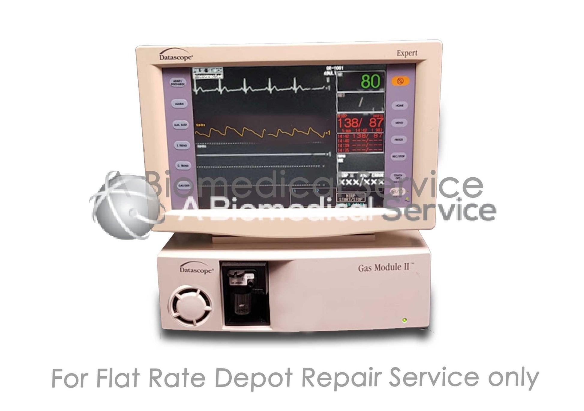 Datascope Expert DS-5300W ECG Multi Parameter Monitor Repair Service Datascope