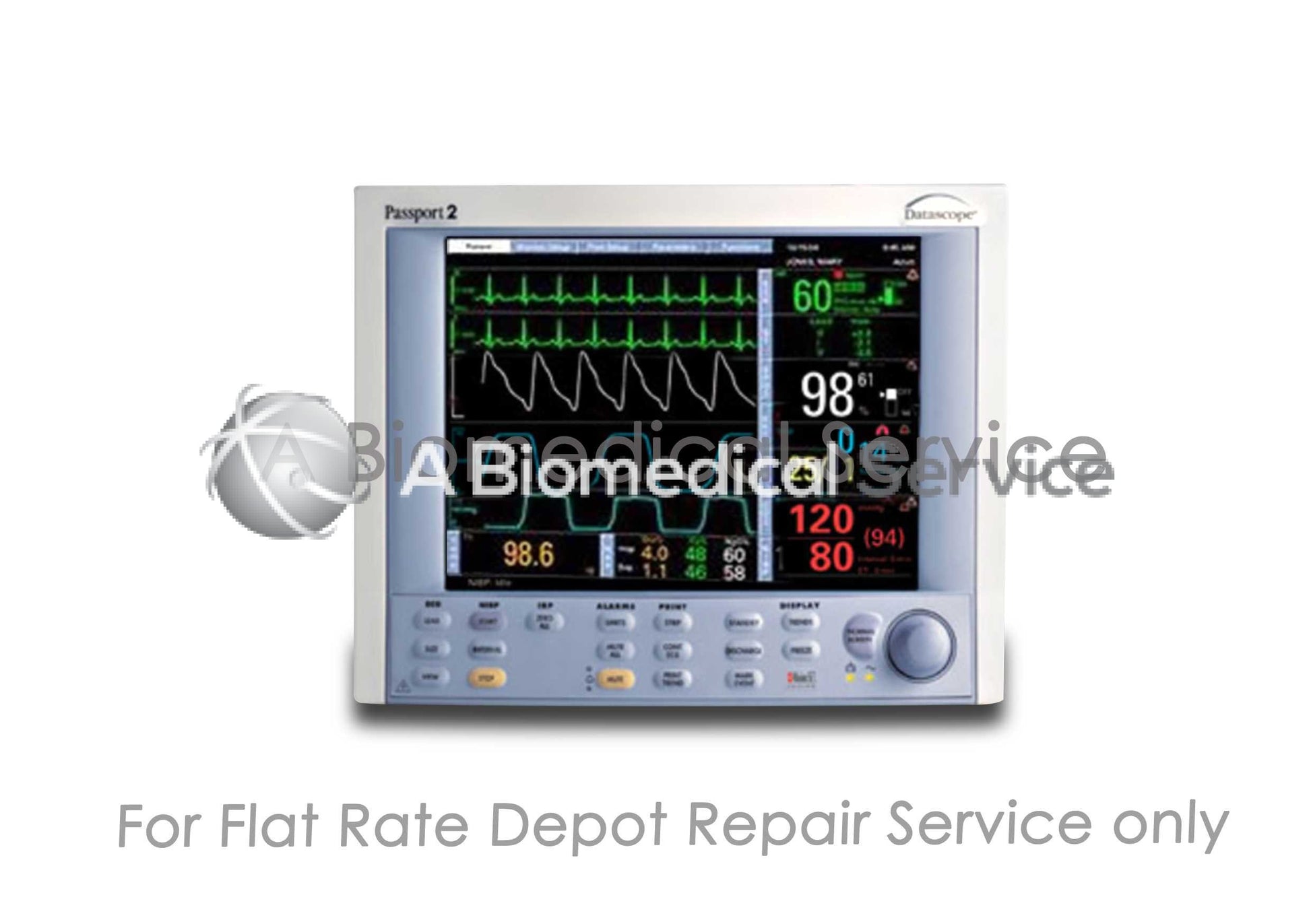 Datascope Passport 2 Patient Monitor Repair Service Datascope