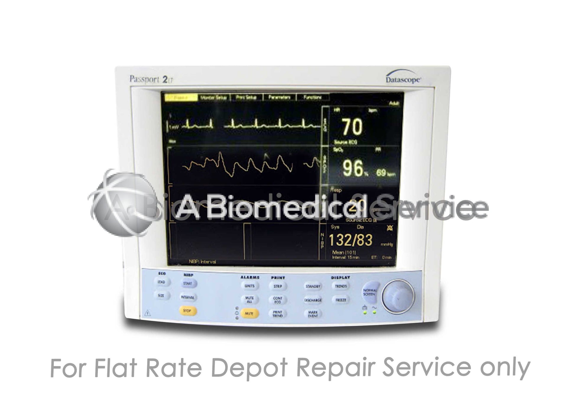 Datascope Passport 2LT Patient Monitor Repair Service Datascope
