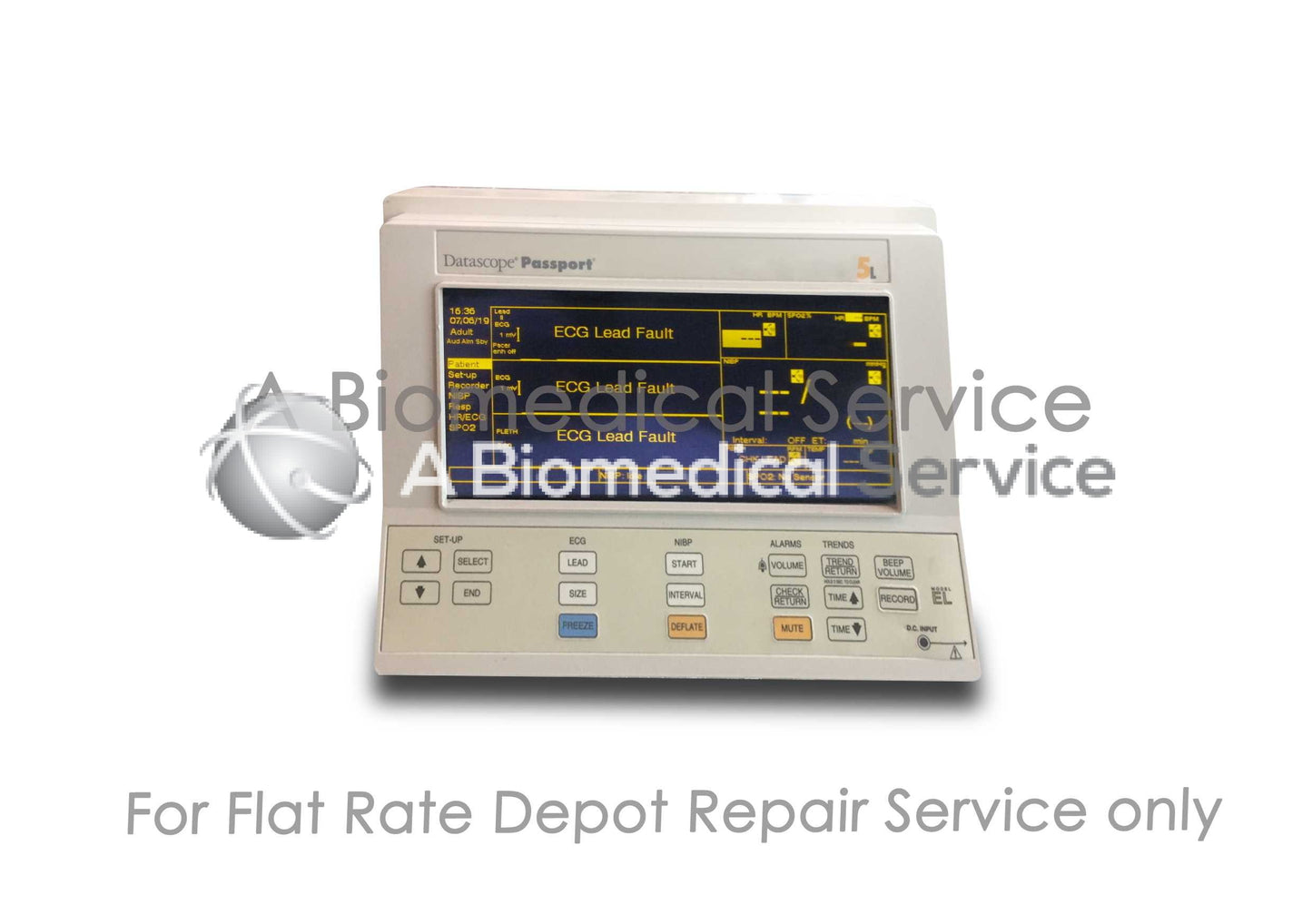 Datascope Passport 5L Patient Monitor Repair Service Datascope