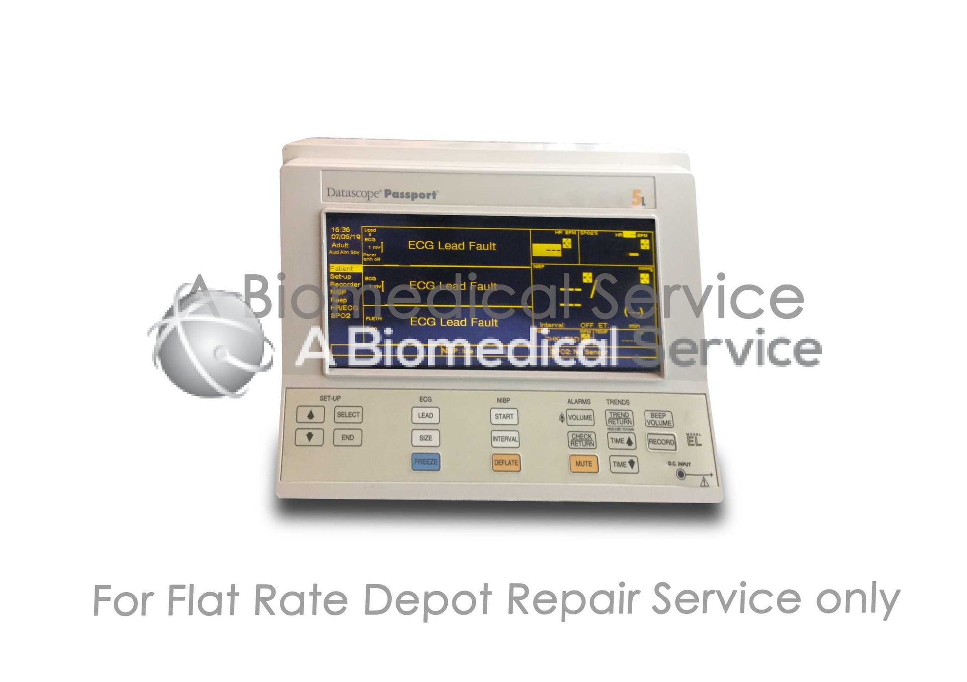 Datascope Passport 5L Patient Monitor Repair Service Datascope